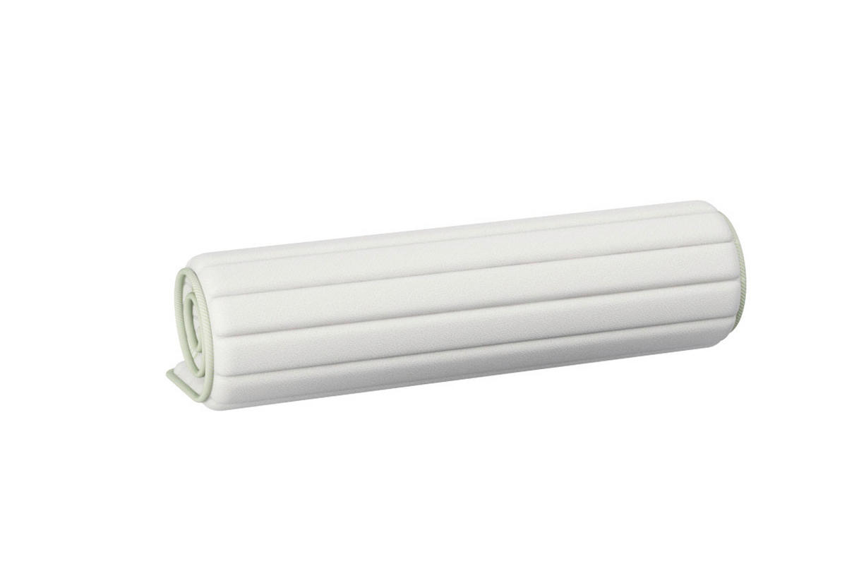 Topper 160/200 cm  - alb, Basics, textil (160/200cm)