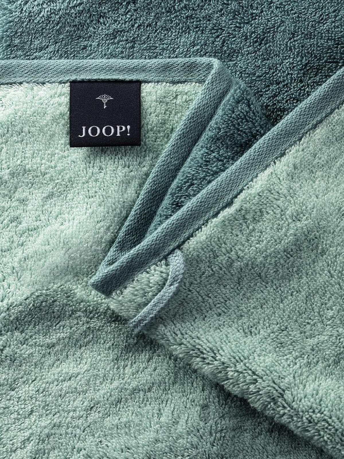 HANDTUCH CLASSIC DOUBLEFACE Jadegrün  - Jadegrün, Basics, Textil (50/100cm) - Joop!
