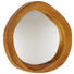 SPIEGEL - Teakfarben, Trend, Glas/Holz (50cm) - Ambia Home