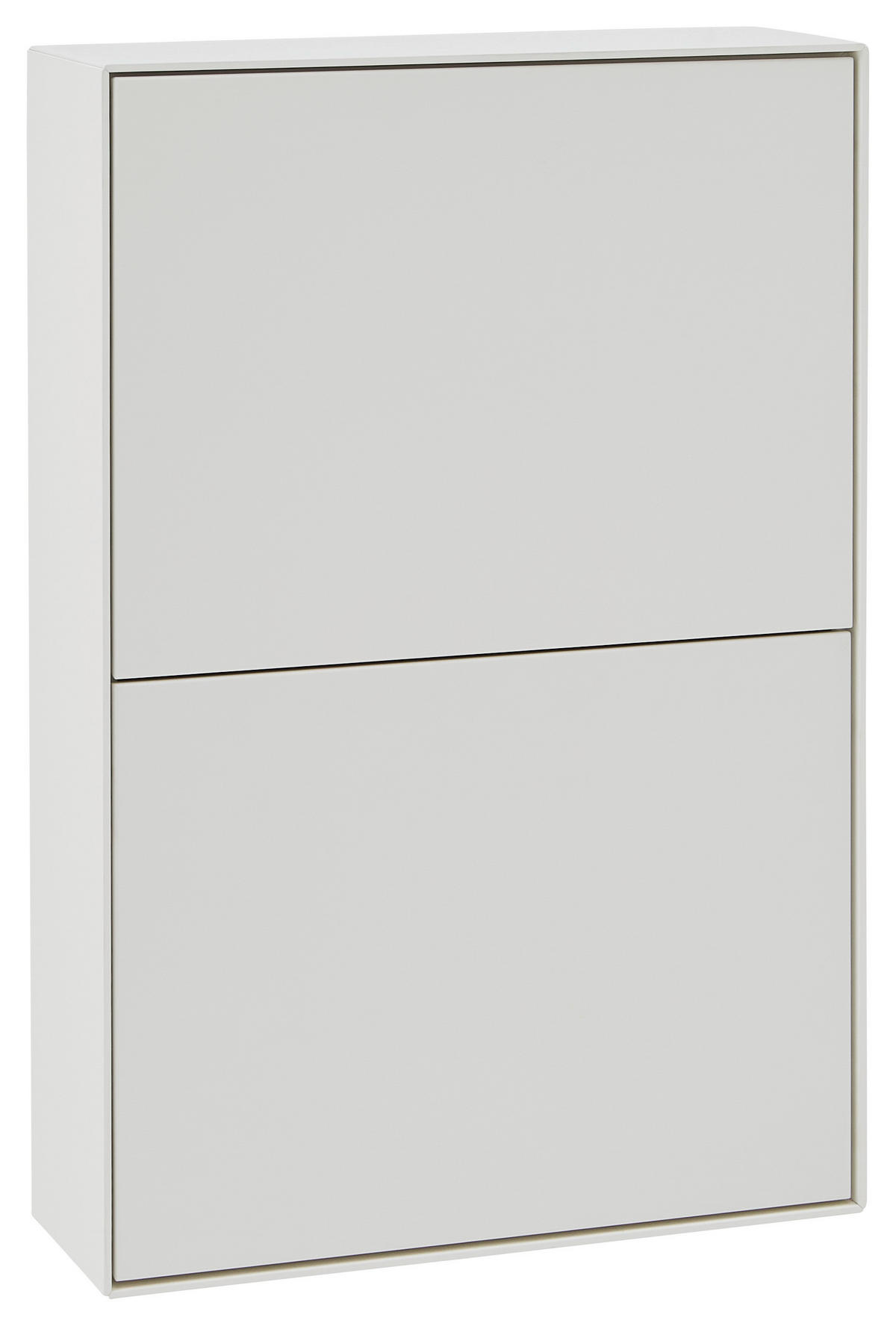 SCHUHKIPPER - Weiß, Design, Holz (59/88/20cm) - Johann Jakob