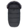 FUSSSACK TRENDY L  - Grau, Basics, Kunststoff (50/100cm) - Jimmylee