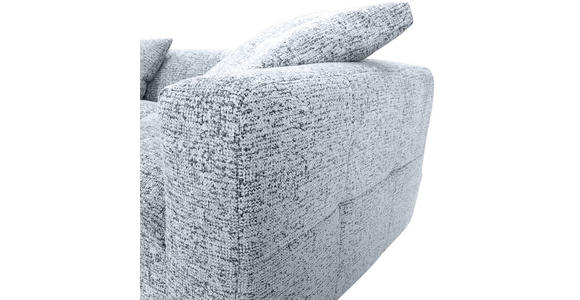 ECKSOFA Schwarz, Weiß  - Schwarz/Weiß, KONVENTIONELL, Kunststoff/Textil (170/276cm) - Carryhome