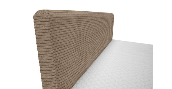 BOXBETT 160/200 cm in Hellbraun - Hellbraun/Schwarz, Design, Holz/Holzwerkstoff (160/200cm) - Xora