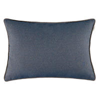 KISSENHÜLLE E-Fun 38/58 cm  - Blau/Dunkelblau, Basics, Textil (38/58cm) - Esprit