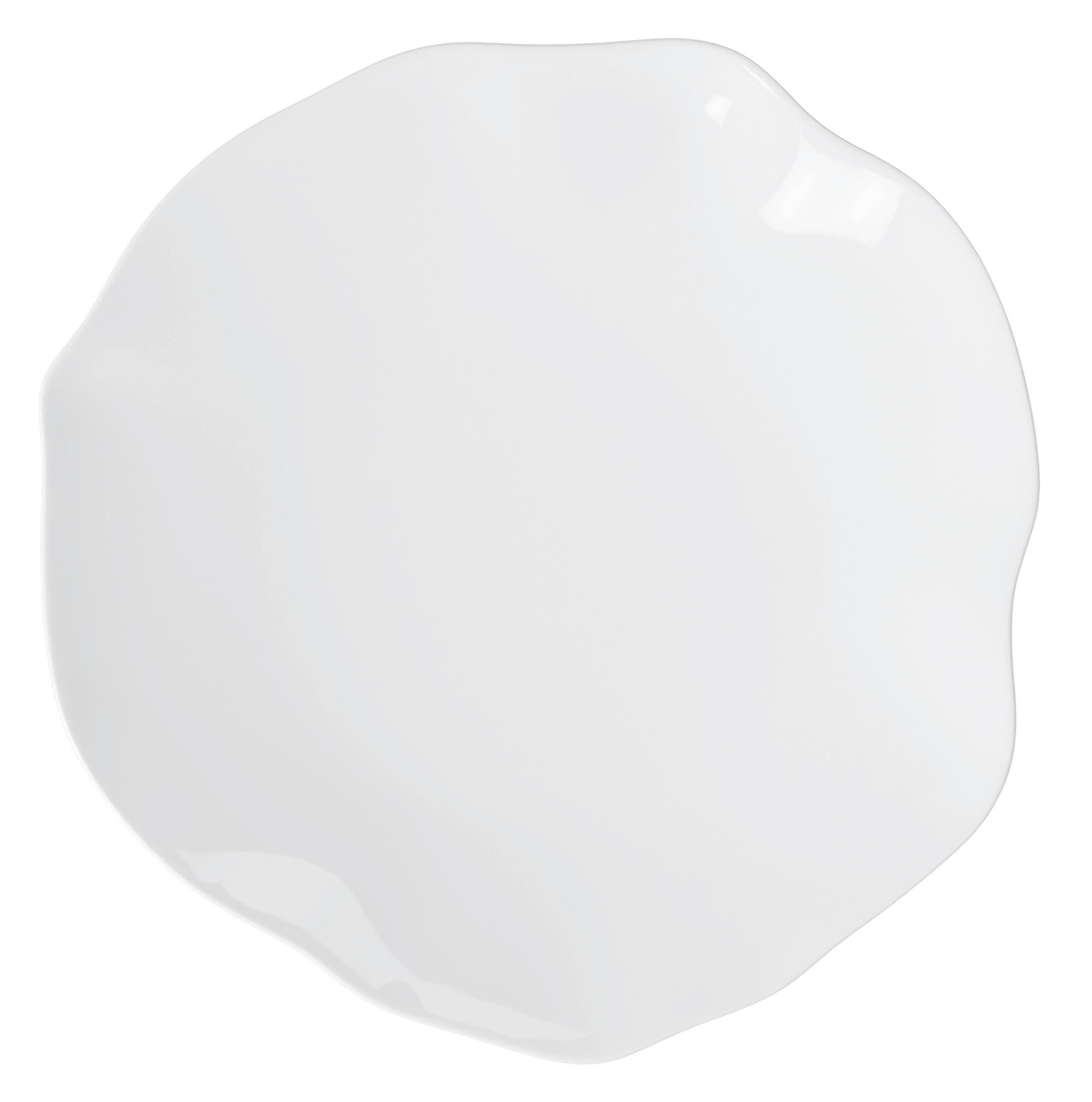GOURMETTELLER PURA  - Weiss Hochglanz, Basics, Keramik (32/32/3cm) - Villeroy & Boch