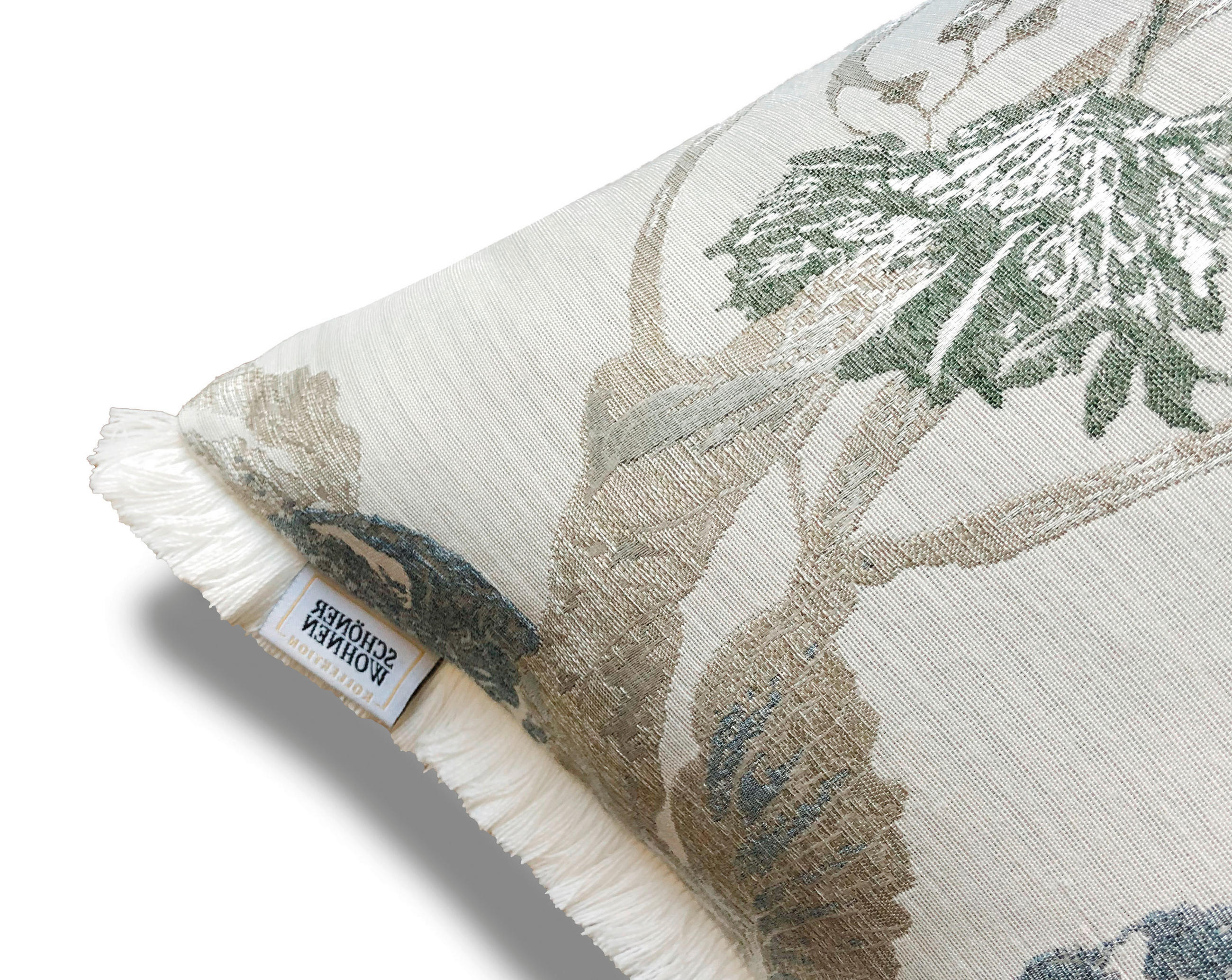 KISSENHÜLLE SW-MELODY 35/58 cm  - Blau/Creme, Basics, Textil (35/58cm) - Schöner Wohnen
