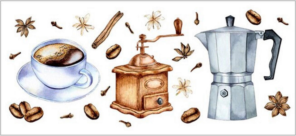 WANDTATTOO  - Multicolor, Basics, Kunststoff (25/35/0,10cm) - Euroart