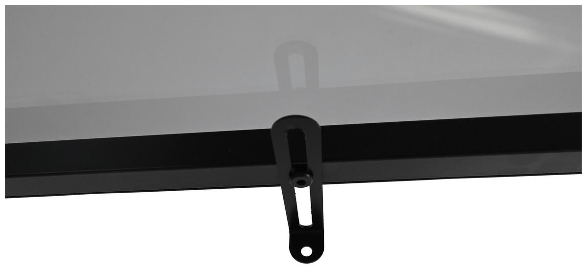 KONSOLENTISCH Schwarz  - Schwarz, Design, Glas/Metall (110/35/80cm) - Xora