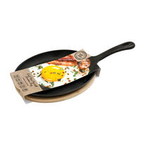 TIGAIE PENTRU SERVIRE  - Basics, metal/lemn (28/14/3cm)