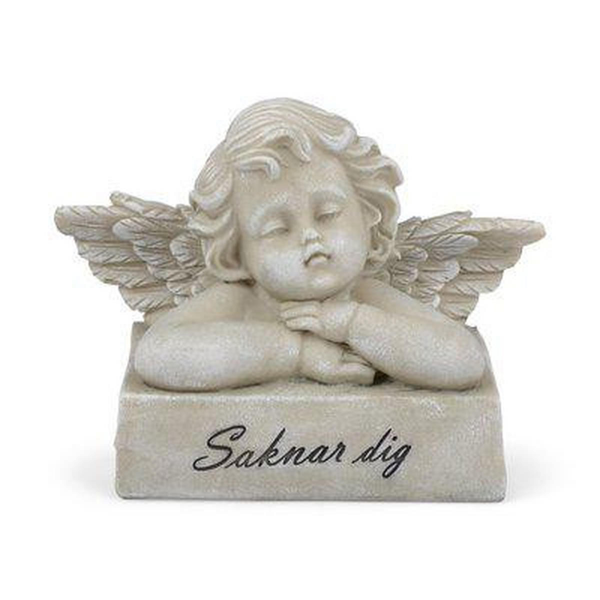DEKORATIONSÄNGEL - grå, Basics, sten (14,5/10/8cm) - Ambia Home