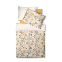 POSTELJINA 140/200 cm  MIAMI  - svijetlo žuta/boje pijeska, Konvencionalno, tekstil (140/200cm) - Fleuresse