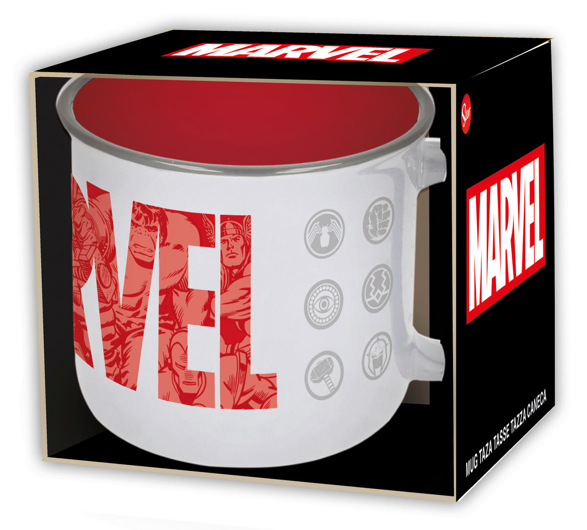 KAFFEEBECHER Marvel  415 ml   - Basics, Keramik (13/10/10cm) - Marvel