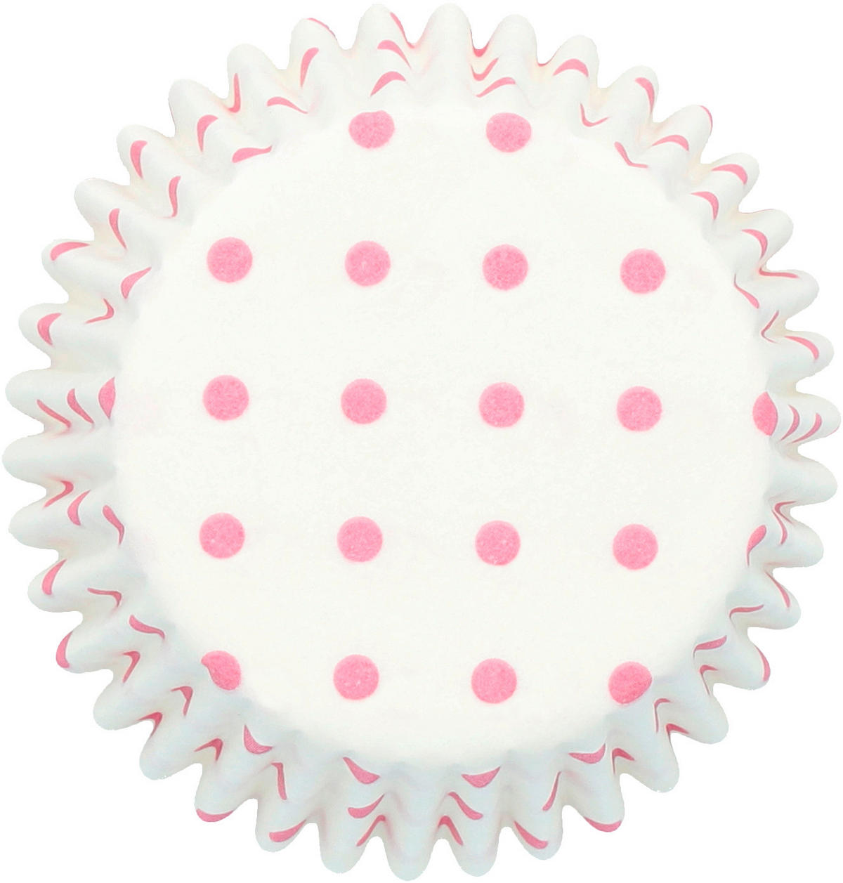 MUFFINFORM  - Rosa/Weiß, KONVENTIONELL, Papier (7/3/7cm) - Birkmann