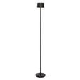 AKKU-STEHLEUCHTE 16/120 cm    - Schwarz, Design, Kunststoff/Metall (16/120cm) - Dieter Knoll
