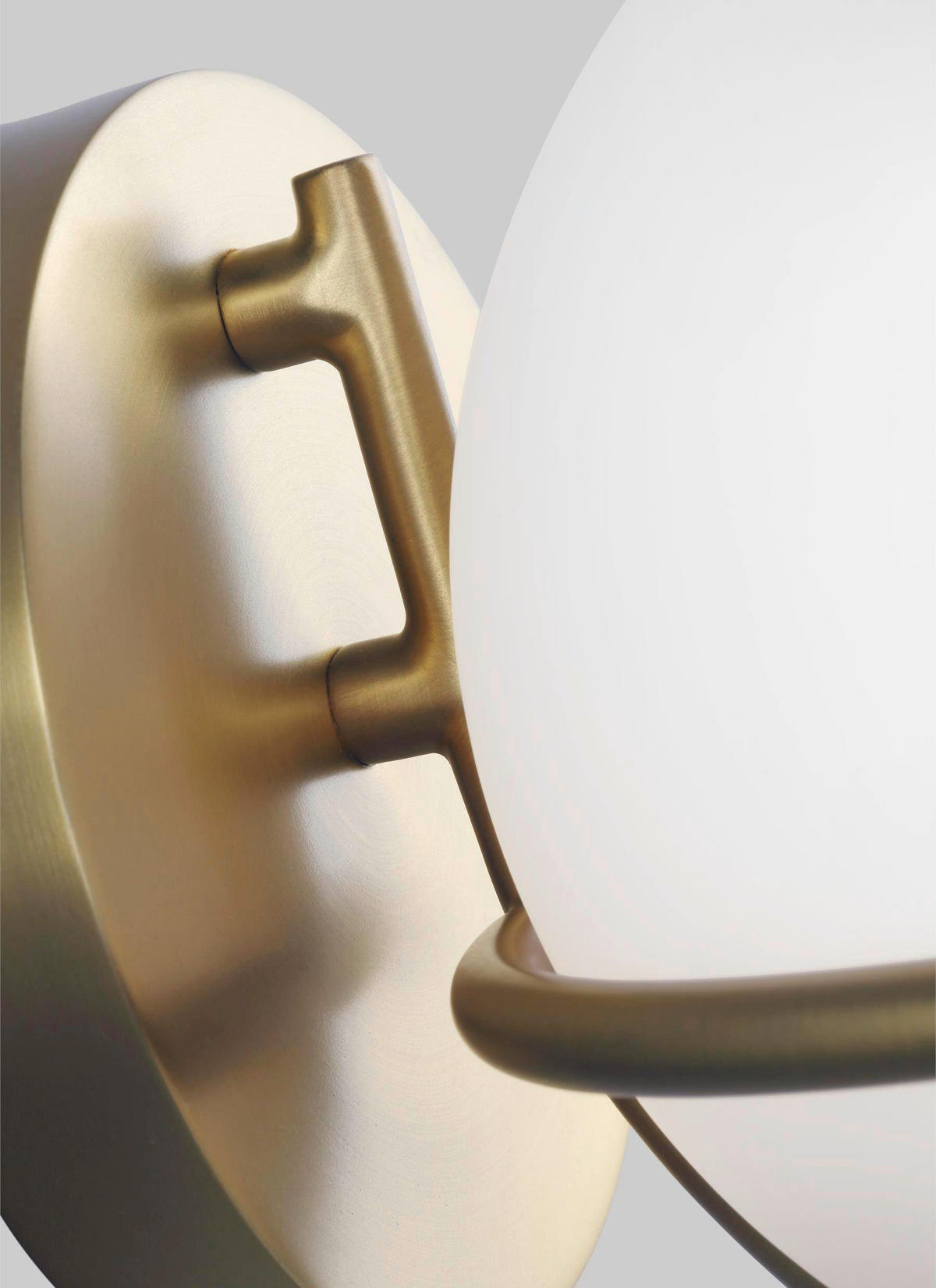 LED-WANDLEUCHTE - Messingfarben, Basics, Glas/Metall (18, 1/17,1/21cm) - Elstead Lighting