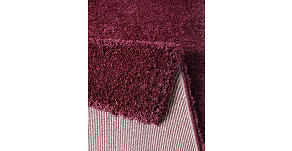 HOCHFLORTEPPICH 65/130 cm Bordeaux  - Bordeaux, Basics, Textil (65/130cm) - Novel