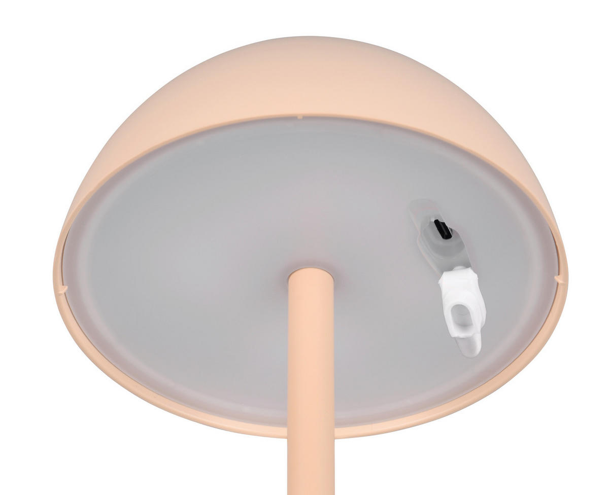 PUNJIVA STONA LAMPA - boja peska, Trendi, plastika (13,5/30cm)