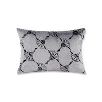 KISSENBEZUG CALM CORNFLOWER 40/60 cm  - Schwarz/Weiß, Basics, Textil (40/60cm) - Joop!