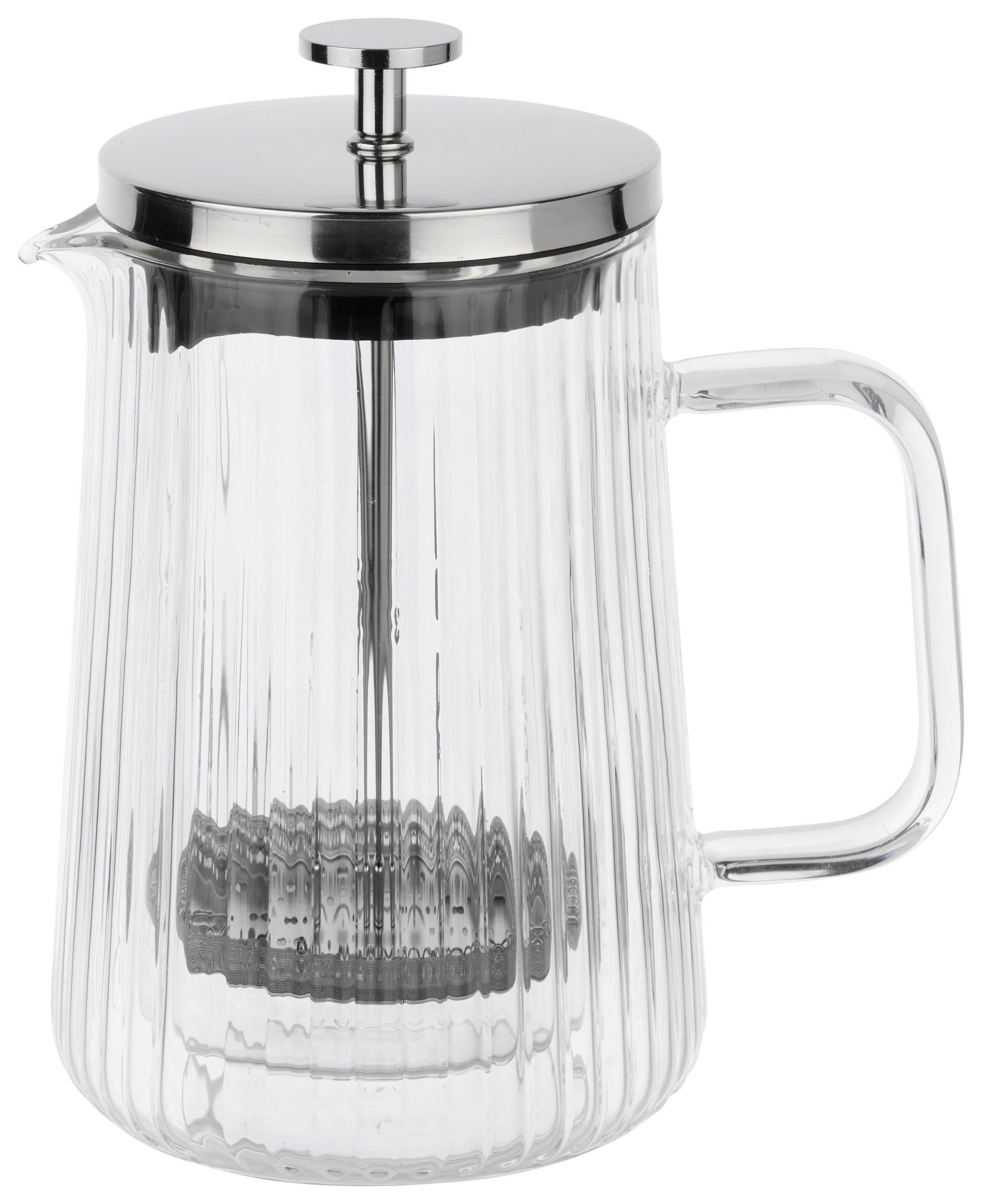KAFFEEBEREITER 0.65 L  - Klar, Design, Glas/Kunststoff (16,5/19cm) - Novel