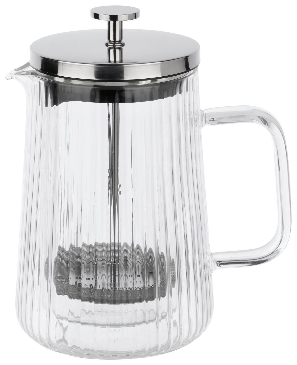 KAFFEEBEREITER 0.65 L  - Klar, Design, Glas/Kunststoff (16,5/19cm) - Novel