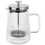 KAFFEEBEREITER 0.65 L  - Klar, Design, Glas/Kunststoff (16,5/19cm) - Novel