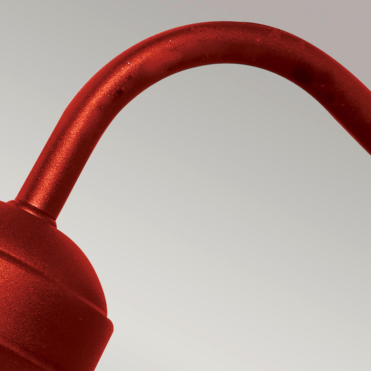 VÄGGLAMPA FÖR UTOMHUS - röd, Klassisk, metall/glas (42/27.5/25.5cm)