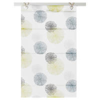 MAGNETROLLO  halbtransparent  80/210 cm    - Blau/Weiß, Basics, Textil (80/210cm) - Novel