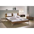 BETT 180/200 cm - Chromfarben/Dunkelbraun, Design, Textil/Metall (180/200cm) - Hasena