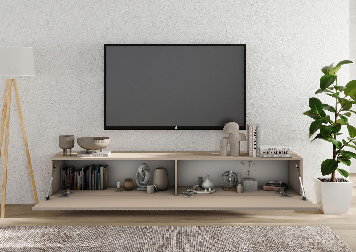 HÄNGELOWBOARD - Kaschmir, Design, Holzwerkstoff (180/29/30cm) - MID.YOU