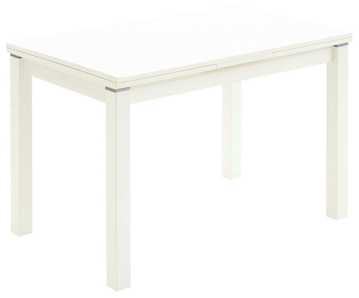 ESSTISCH in Holzwerkstoff 110-170/70/76 cm  - Weiss, Konventionell, Holzwerkstoff (110-170/70/76cm) - Valdera