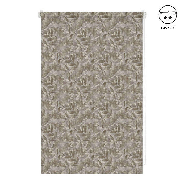 ZAGLAVNA ROLO ZAVJESA smeđa tekstil - smeđa, Basics, tekstil (100/150cm)