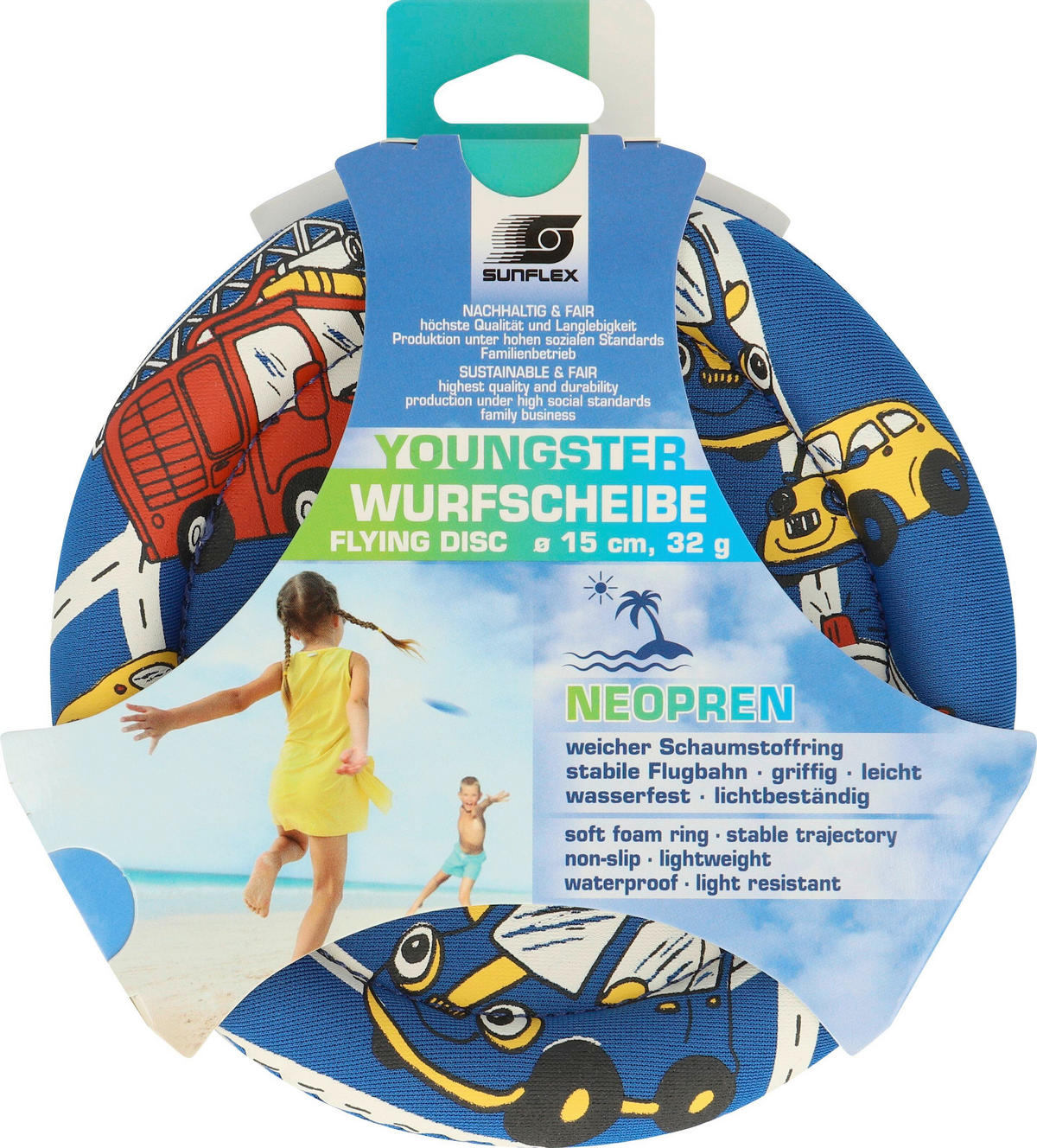 BEACHBALLSET  - Blau, Basics, Textil (8 15 15cm)