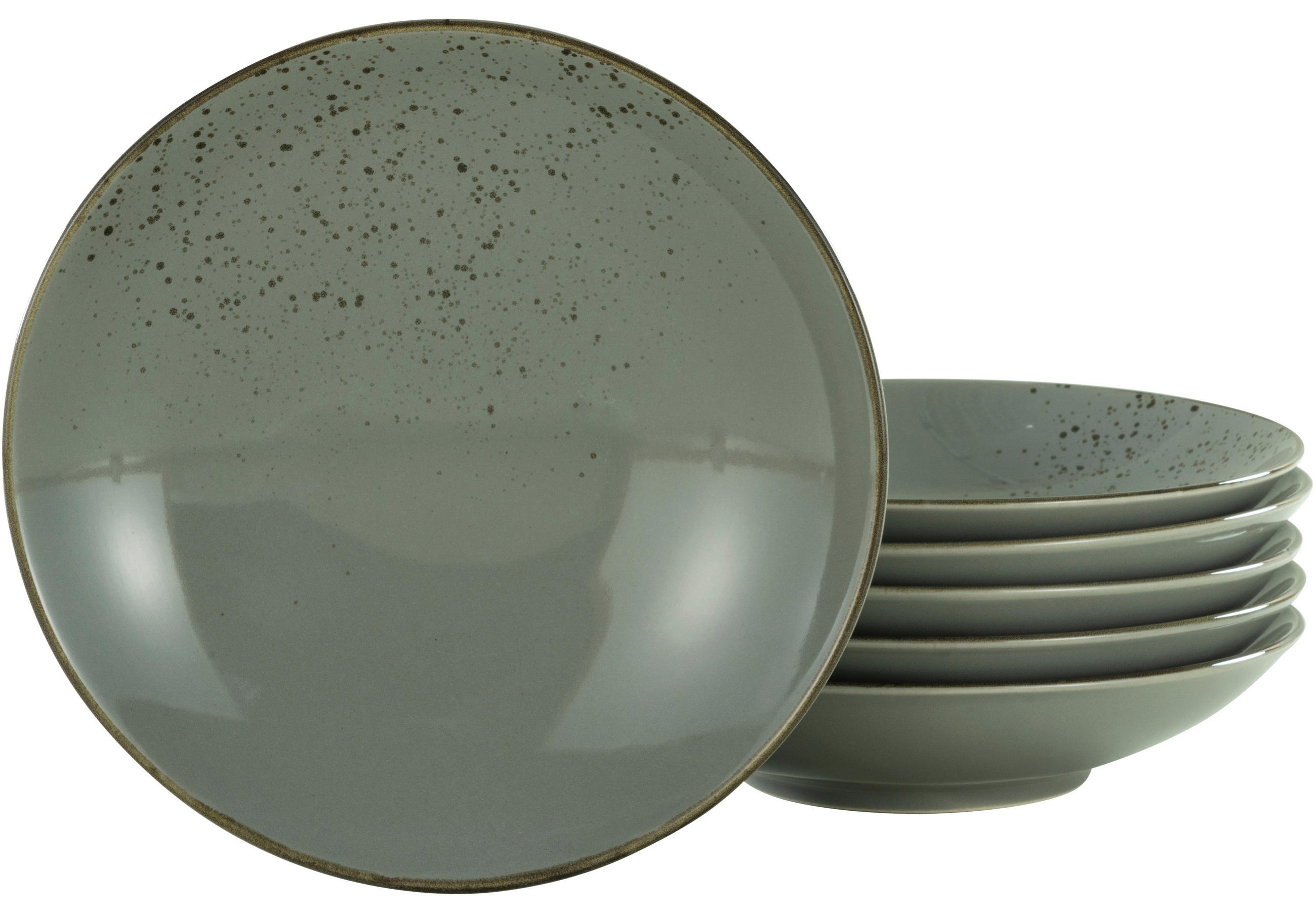 Creatable SADA HLUBOKÝCH TALÍŘŮ, keramika, 22 cm