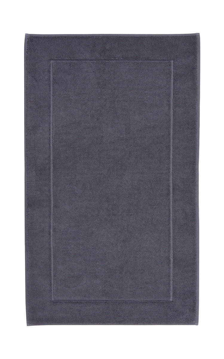 BADEMATTE Graphitfarben 70/120 cm  - Graphitfarben, Basics, Kunststoff/Textil (70/120cm) - Aquanova