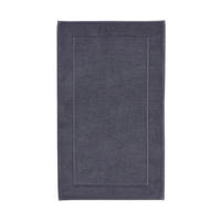 BADEMATTE Graphitfarben 70/120 cm  - Graphitfarben, Basics, Kunststoff/Textil (70/120cm) - Aquanova