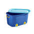 SPIELZEUGBOX - Gelb/Dunkelblau, Basics, Kunststoff (59,5/38,5/31,5cm) - MY BABY LOU