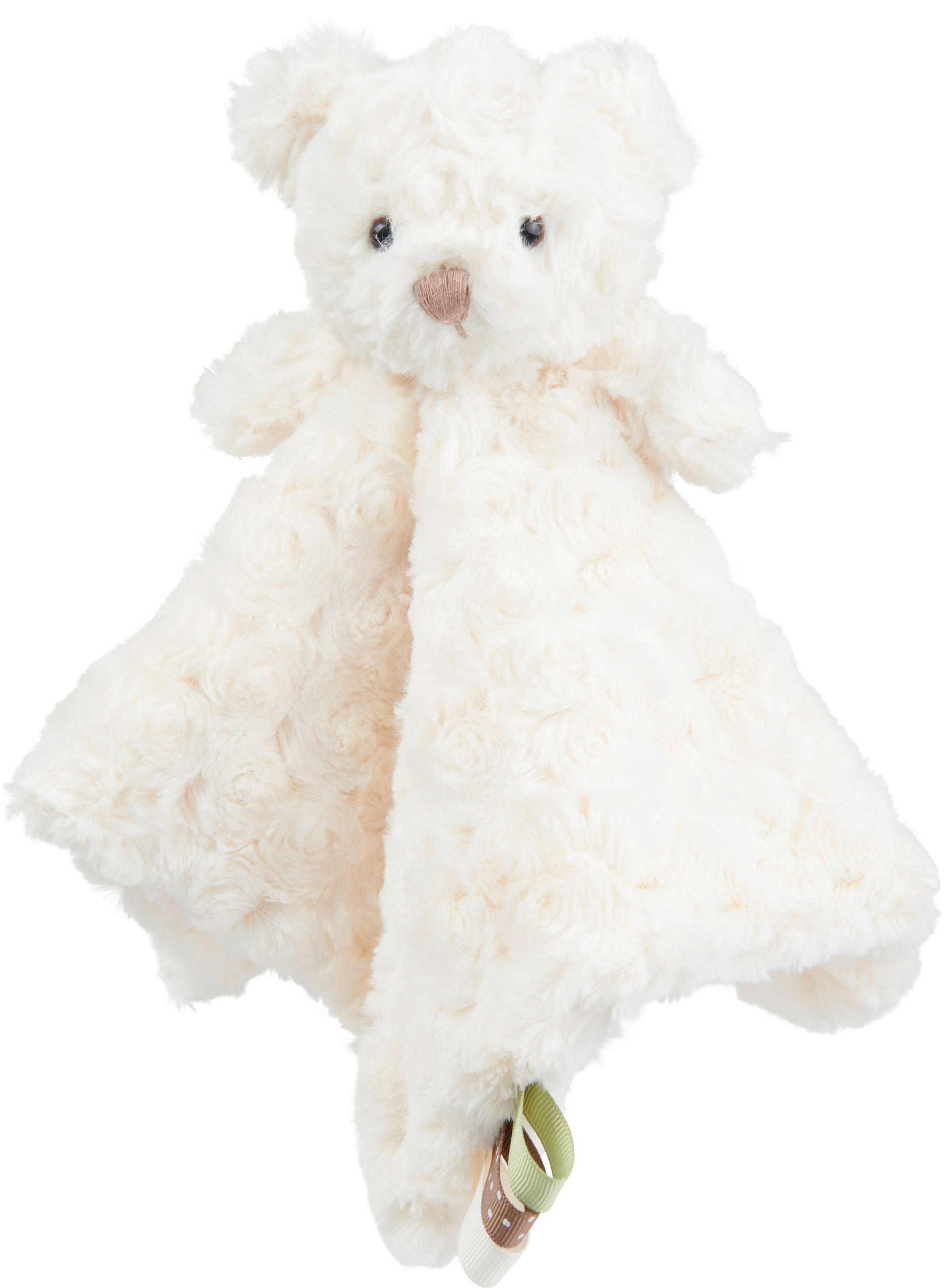 SCHMUSETUCH BOBBY  - Weiß, Basics, Textil (30/30cm) - Patinio