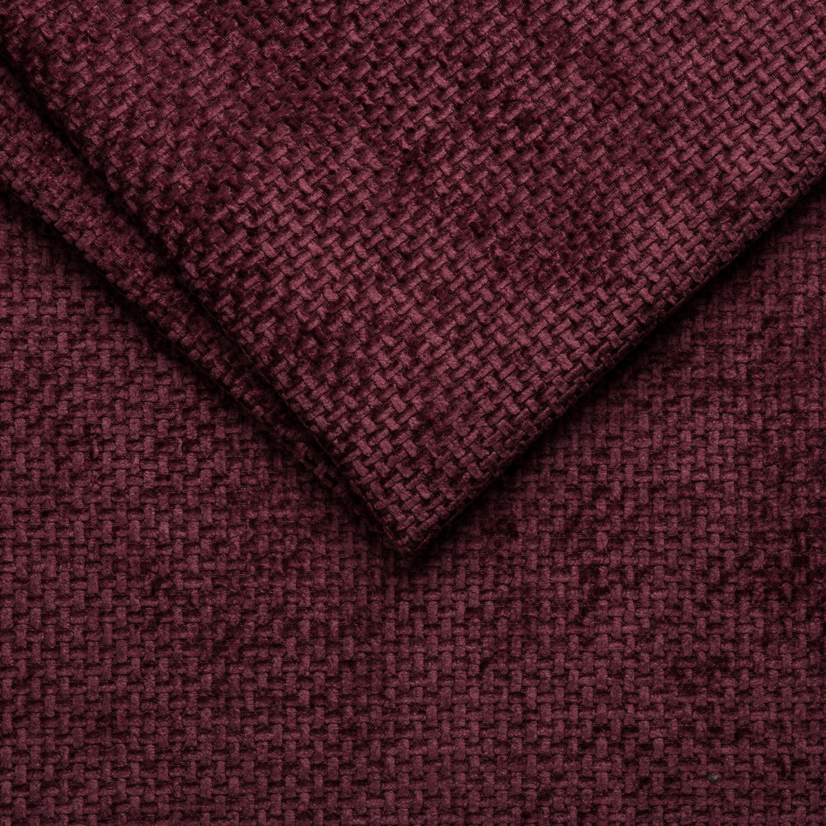 SCHLAFSOFA Struktur Weinrot  inkl. Zierkissen, Rückenkissen, Bettkasten, Schlaffunktion, Rücken echt  - Weinrot/Schwarz, KONVENTIONELL, Kunststoff/Textil (253/87/102cm) - Xora