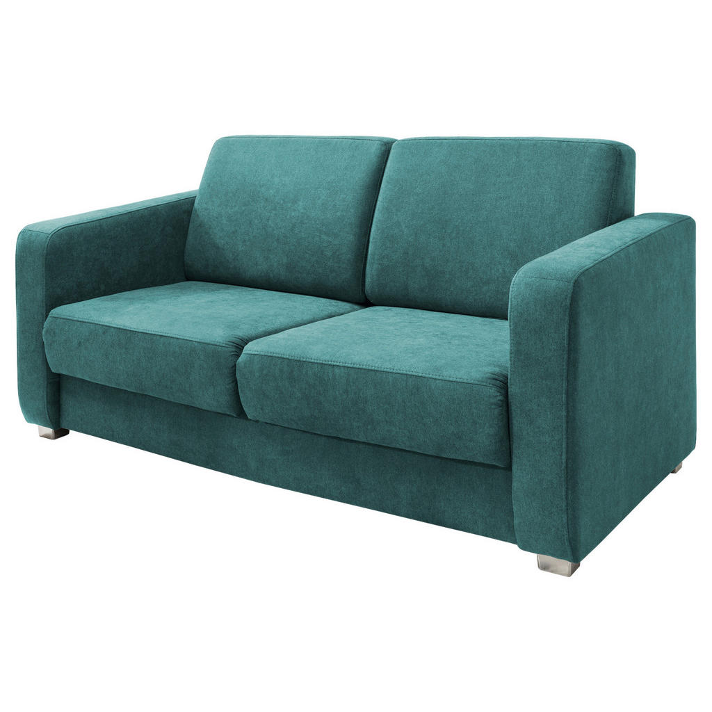 Schlafsofa Mia Petrol B: 159 Cm