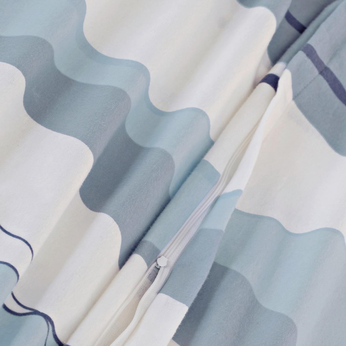 BETTWÄSCHE 2-teilig Flanell 140/200 cm  - Blau, Basics, Textil (140/200cm) - Florella