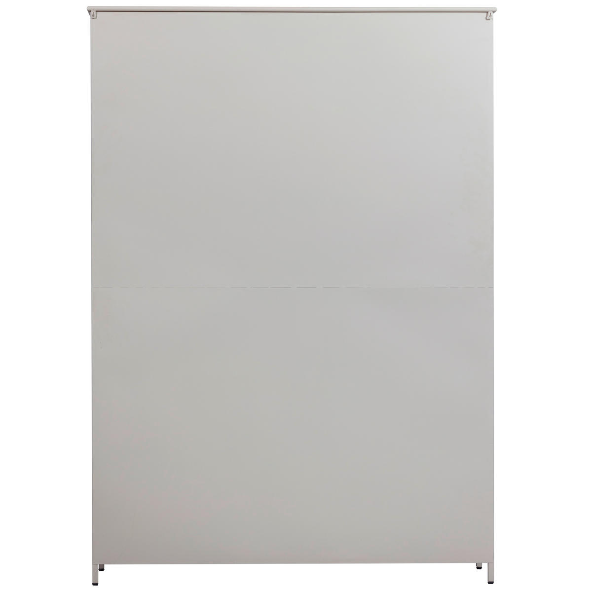 VITRINE in Sandfarben  - Sandfarben, Design, Glas/Metall (140/200/40cm) - Livetastic