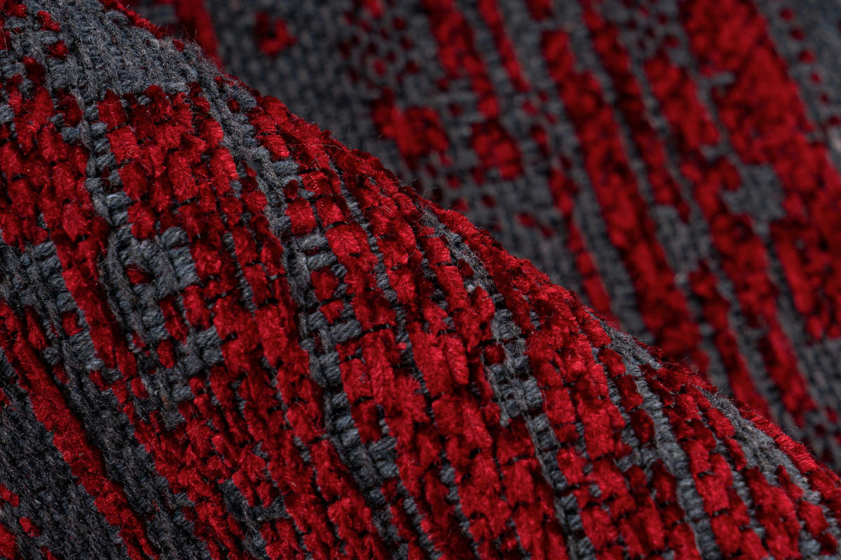 FLATVÄVD MATTA 120/170 cm Kalea  - röd, Basics, textil (120/170cm) - Kayoom