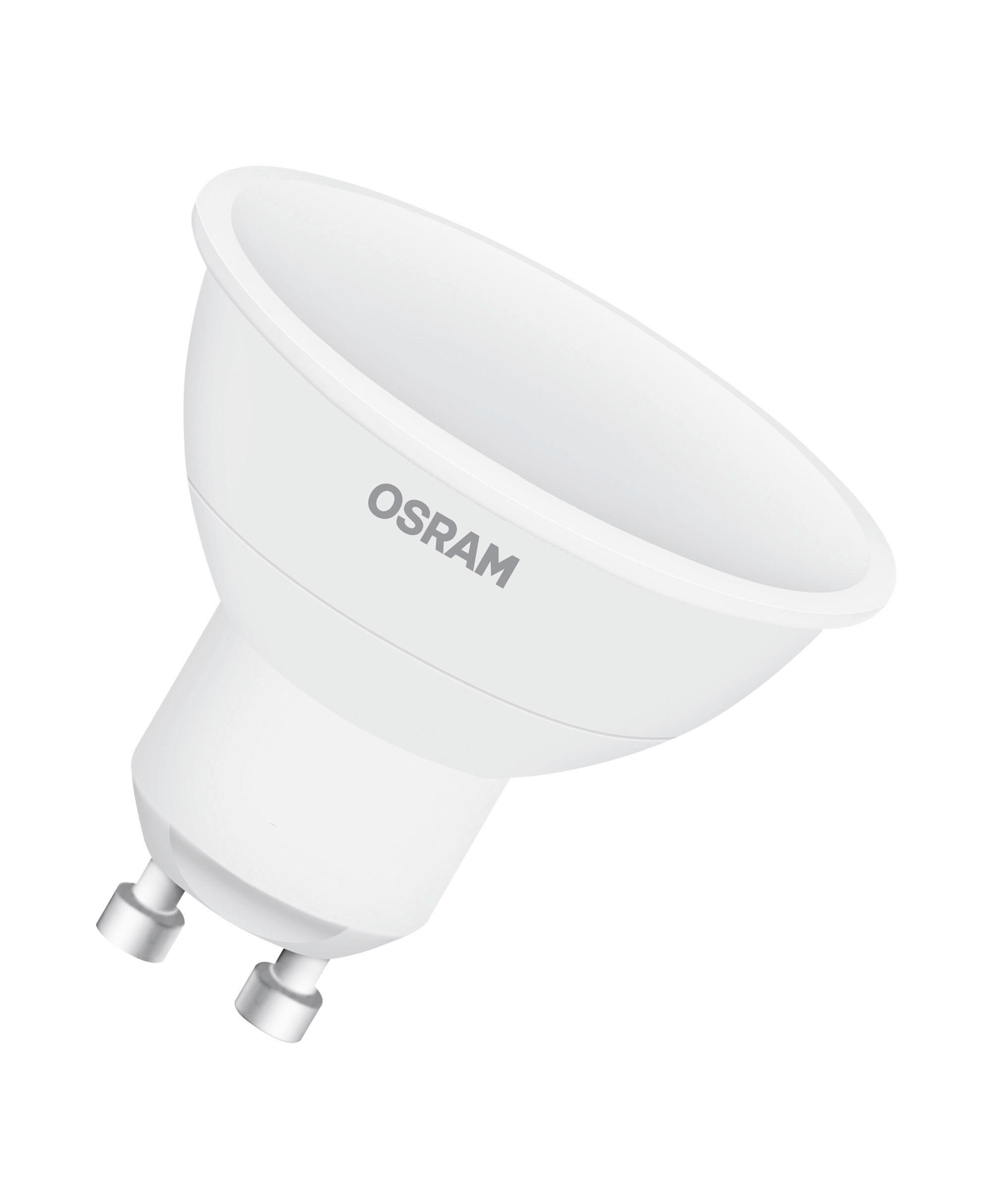 LED-LEUCHTMITTEL   GU10 4,2 W 250 lm  - Weiß, Basics, Kunststoff (5/5,6cm) - Osram