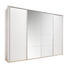 SCHWEBETÜRENSCHRANK in Weiß - Alufarben/Weiß, KONVENTIONELL, Holzwerkstoff/Metall (325/230/62cm) - Xora SCHWEBETÜRENSCHRANK in Weiß - Alufarben/Weiß, KONVENTIONELL, Holzwerkstoff/Metall (325/230/62cm) - Xora