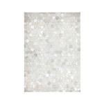 FLACHWEBETEPPICH 80/150 cm Spark 210 Grau / Silber  - Silberfarben/Grau, Design, Leder/Textil (80/150cm) - Novel