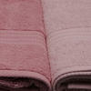DUSCHTUCHSET Altrosa, Pink, Hellrosa 4-teilig  - Pink/Hellrosa, Basics, Textil (70/140cm)