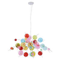 HÄNGELEUCHTE EXPLOSION 98/150 cm   - Klar/Chromfarben, Design, Glas/Metall (98/150cm) - Näve