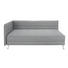 LIEGE Flachgewebe Grau - Alufarben/Grau, Design, Textil/Metall (130/84/210cm) LIEGE Flachgewebe Grau - Alufarben/Grau, Design, Textil/Metall (130/84/210cm)