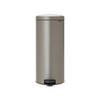 ABFALLEIMER NEW ICON 30 L  - Platinfarben, Basics, Kunststoff/Metall (29.3/67.9/38cm) - Brabantia