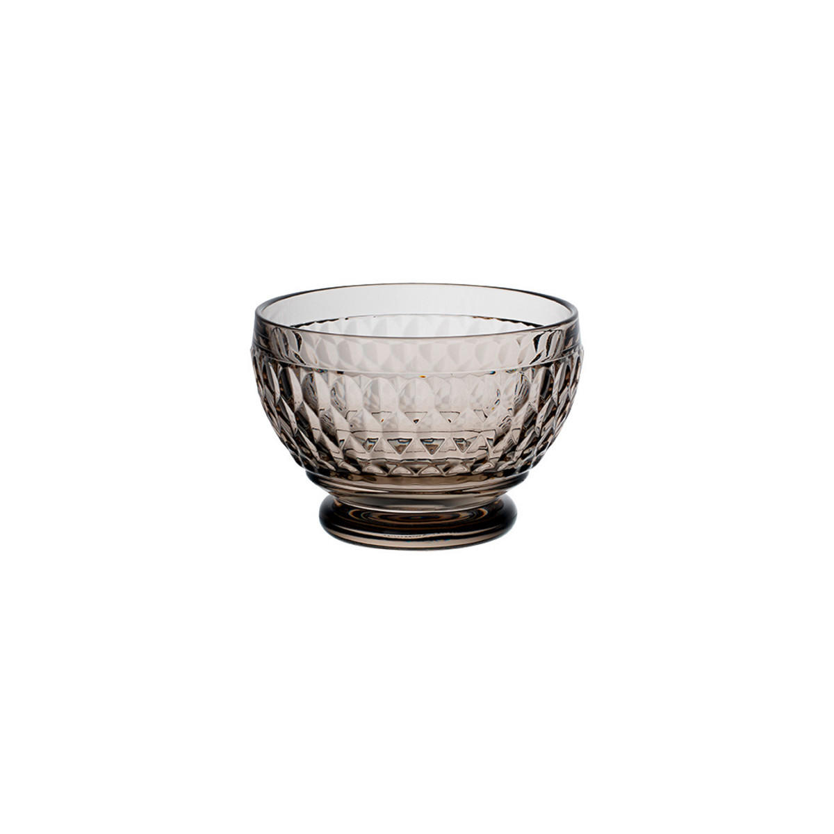 SCHALE Boston Coloured 8 cm - Grau, Basics, Glas (8cm) - Villeroy & Boch